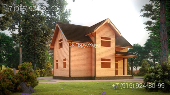 Проект сруба 7×9 СДБ-119 Проект сруба 7×9 СДБ-119